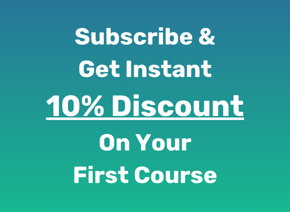 Subscribe & Get 10% Discount on Your First Course